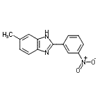 CAS#: 69570-94-1， 6-Methyl-2-(3-nitrophenyl)-1H-benzimidazole