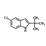 CAS#: 69622-40-8， 5-Chloro-2-(2-methyl-2-propanyl)-1H-indole