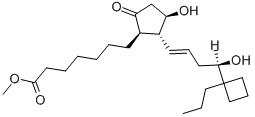 结构式 CAS# 69648-38-0, (R)-布他前列素