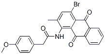 CAS#: 69657-94-9, N-(4-Bromo-2-Methyl-9,10-Dioxo-Anthracen-1-Yl)-2-(4-Methoxyphenyl)Acetamide