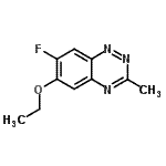CAS#: 696605-73-9， 6-Ethoxy-7-fluoro-3-methyl-1,2,4-benzotriazine