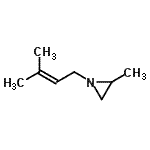CAS#: 696660-15-8， 2-Methyl-1-(3-methyl-2-buten-1-yl)aziridine