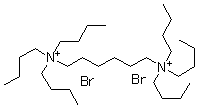 CAS#: 69696-98-6， N1,N1,N1,N6,N6,N6-Hexabutyl-1,6-Hexanediaminium Bromide (1:2)