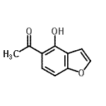CAS#: 69722-46-9， 1-(4-Hydroxy-1-benzofuran-5-yl)ethanone