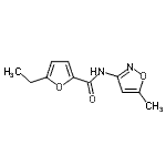 CAS#: 697230-38-9， 5-Ethyl-N-(5-methyl-1,2-oxazol-3-yl)-2-furamide