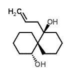 CAS#: 697286-72-9， (1R,6R,7R)-1-Allylspiro[5.5]undecane-1,7-diol