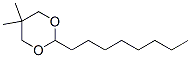 CAS 登录号：6974-80-7， 5,5-二甲基-2-辛基-1,3-二恶烷