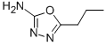 structure of CAS# 69741-89-5, 5-Propyl-1,3,4-Oxadiazol-2-Ylamine;(5-Propyl-1,3,4-Oxadiazol-2-Yl)Amine;Nsc34013