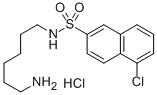 CAS#: 69762-85-2， N-(6-Aminohexyl)-5-Chloro-2-Naphthalenesulfonamide Hydrochloride