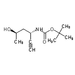 CAS#: 697752-33-3， 2-Methyl-2-propanyl [(3S,5R)-5-hydroxy-1-hexyn-3-yl]carbamate