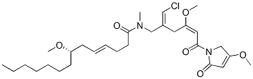 CAS#: 69778-82-1， (7S,E)-N-[(E)-2-[(E)-Chloromethylene]-6-(2,5-Dihydro-4-Methoxy-2-Oxo-1H-Pyrrole-1-Yl)-4-Methoxy-6-Oxo-4-Hexenyl]-7-Methoxy-N-Methyl-4-Tetradeceneamide