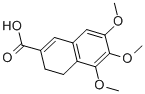 CAS 登录号：69791-82-8， 3,4-二氢-5,6,7-三甲氧基-2-萘甲酸