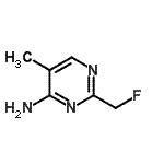CAS#: 698-83-9， 2-(Fluoromethyl)-5-Methyl-4-Pyrimidinamine