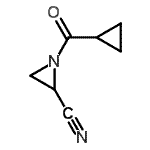 CAS#: 69827-48-1， 1-(Cyclopropylcarbonyl)-2-aziridinecarbonitrile