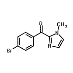 CAS#: 698355-62-3， (4-Bromophenyl)(1-methyl-1H-imidazol-2-yl)methanone