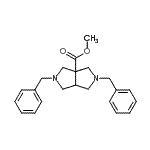 CAS#: 698358-15-5， Methyl 2,5-dibenzylhexahydropyrrolo[3,4-c]pyrrole-3a(1H)-carboxylate