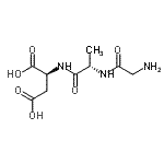 CAS#: 69959-37-1， Glycyl-L-alanyl-L-aspartic acid