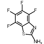 CAS#: 70015-95-1， 4,5,6,7-Tetrafluoro-1,3-benzothiazol-2-amine