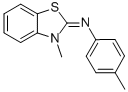 CAS#: 70038-60-7， 4-Methyl-N-(3-Methyl-2(3H)-Benzothiazolylidene)-Benzenamine