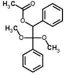 CAS#: 70051-25-1， 2,2-Dimethoxy-1,2-diphenylethyl acetate