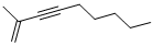 CAS#: 70058-00-3， 2-Methyl-1-Nonen-3-Yne