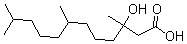 CAS#: 7007-81-0， 3-Hydroxy-3,7,11-Trimethyl-Dodecanoic Acid
