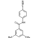 CAS#: 700850-49-3， N-(4-Cyanophenyl)-3,5-dimethylbenzamide