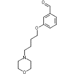 CAS#: 700856-08-2， 3-[4-(4-Morpholinyl)butoxy]benzaldehyde