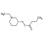 CAS#: 700870-65-1， [(3R)-1-Ethyl-3-piperidinyl]methyl butyrate