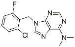 CAS#: 70091-23-5, 9-(2-Chloro-6-Fluorobenzyl)-6-Dimethylaminopurine