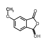 CAS#: 70097-49-3， 3-Hydroxy-6-methoxy-2-benzofuran-1(3H)-one