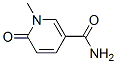 structure of CAS# 701-44-0, 1,6-Dihydro-1-Methyl-6-Oxo-3-Pyridinecarboxamide;1-Methyl-6-Oxo-Pyridine-3-Carboxamide;1-Methyl-6-Oxo-3-Pyridinecarboxamide;6-Keto-1-Methyl-Nicotinamide