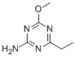 structure of CAS# 701-78-0, 2-Amino-4-Ethyl-6-Methoxy-1,3,5-Triazine;(4-Ethyl-6-Methoxy-S-Triazin-2-Yl)Amine;1,3,5-Triazin-2-Amine, 4-Ethyl-6-Methoxy-;2-Ethyl-4-Amino-6-Methoxy-S-Triazine