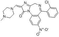 CAS#: 70111-54-5， Loprazolam Mesylate