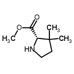 CAS#: 701197-44-6， Methyl 3,3-dimethyl-L-prolinate