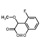 CAS#: 701265-05-6， (2-Fluoro-6-hydroxyphenyl)(methoxy)acetic acid