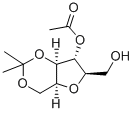 CAS 登录号：70128-28-8， 2,5-脱水-1,3-O-(1-甲基乙亚基)-D-山梨糖醇 4-乙酸酯