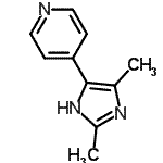 CAS#: 701298-24-0， 4-(2,4-Dimethyl-1H-imidazol-5-yl)pyridine