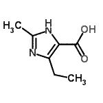 CAS#: 701298-46-6， 4-Ethyl-2-methyl-1H-imidazole-5-carboxylic acid