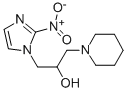 结构式 CAS# 70132-50-2, 哌莫硝唑