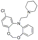 CAS#: 70133-84-5, 2-Chloro-12-(2-Piperidinoethyl)Dibenzo(d,g)-1,3,6-Dioxazocine