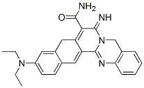 CAS#: 70179-78-1， 11-(Diethylamino)-7,9-Dihydro-7-Imino-5H-Benz[6,7]Isoquino[1,2-b]Quinazoline-8-Carboxamide