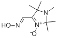 CAS 登录号：70183-45-8， 2,5-二氢-1,2,2,5,5-五甲基-1H-咪唑-4-甲醛肟 3-氧化物