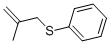 structure of CAS# 702-00-1, Methallylphenyl Sulfide;(2-Methylprop-2-Enylthio)Benzene;St5444890;Nsc115086