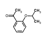 结构式 CAS# 70201-54-6, 1-(2-异丙氧基苯基)乙酮