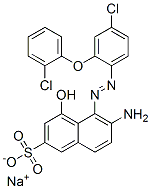 CAS#: 70210-14-9， Sodium 6-Amino-5-[[4-Chloro-2-(2-Chlorophenoxy)Phenyl]Azo]-4-Hydroxynaphthalene-2-Sulphonate