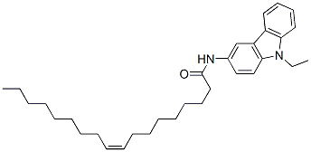 CAS#: 70283-15-7， (Z)-N-(9-Ethyl-9h-carbazol-3-yl)-9-octadecenamide