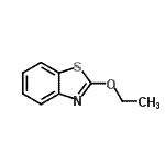 structure of CAS# 70292-64-7, 2-Ethoxy-1,3-benzothiazole;2-ethoxybenzo[d]thiazole