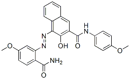 CAS#: 70321-82-3， 4-[[2-(Aminocarbonyl)-5-Methoxyphenyl]Azo]-3-Hydroxy-N-(4-Methoxyphenyl)-2-Naphthalenecarboxamide