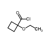 CAS#: 70339-22-9， 1-Ethoxycyclobutanecarbonyl chloride